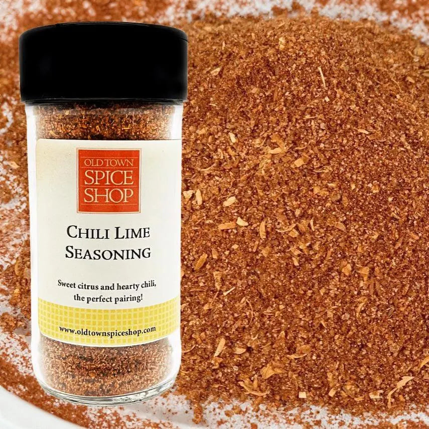 Bottle of Old Town Spice Shop Chili Lime Seasoning 