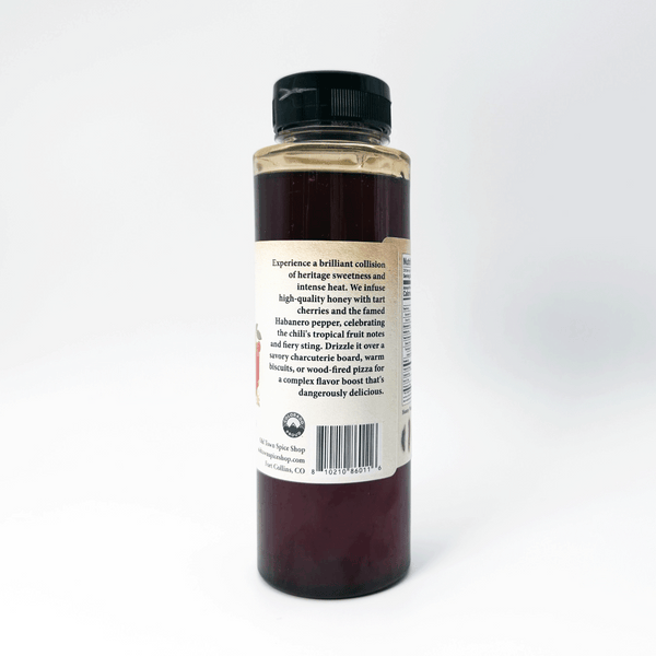 Cherry Habanero Hot Honey, Spicy Honey