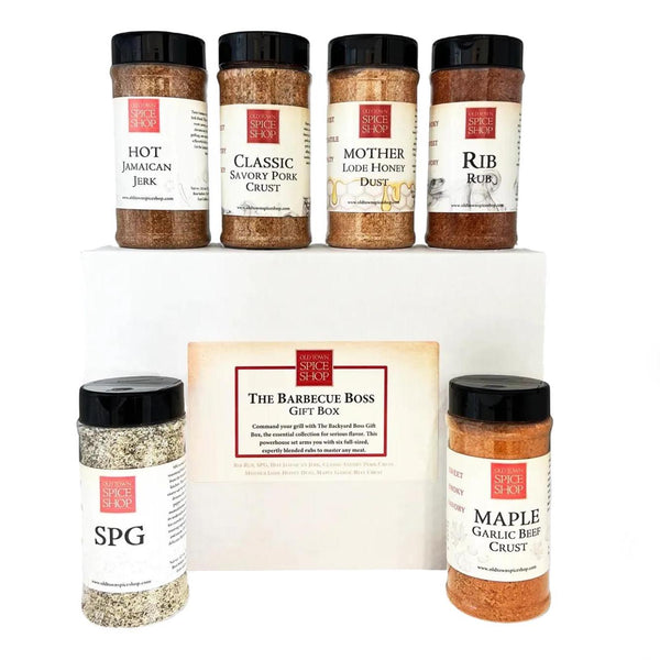 The Barbecue Boss Gift Box, BBQ Spices, Barbeque Seasoning
