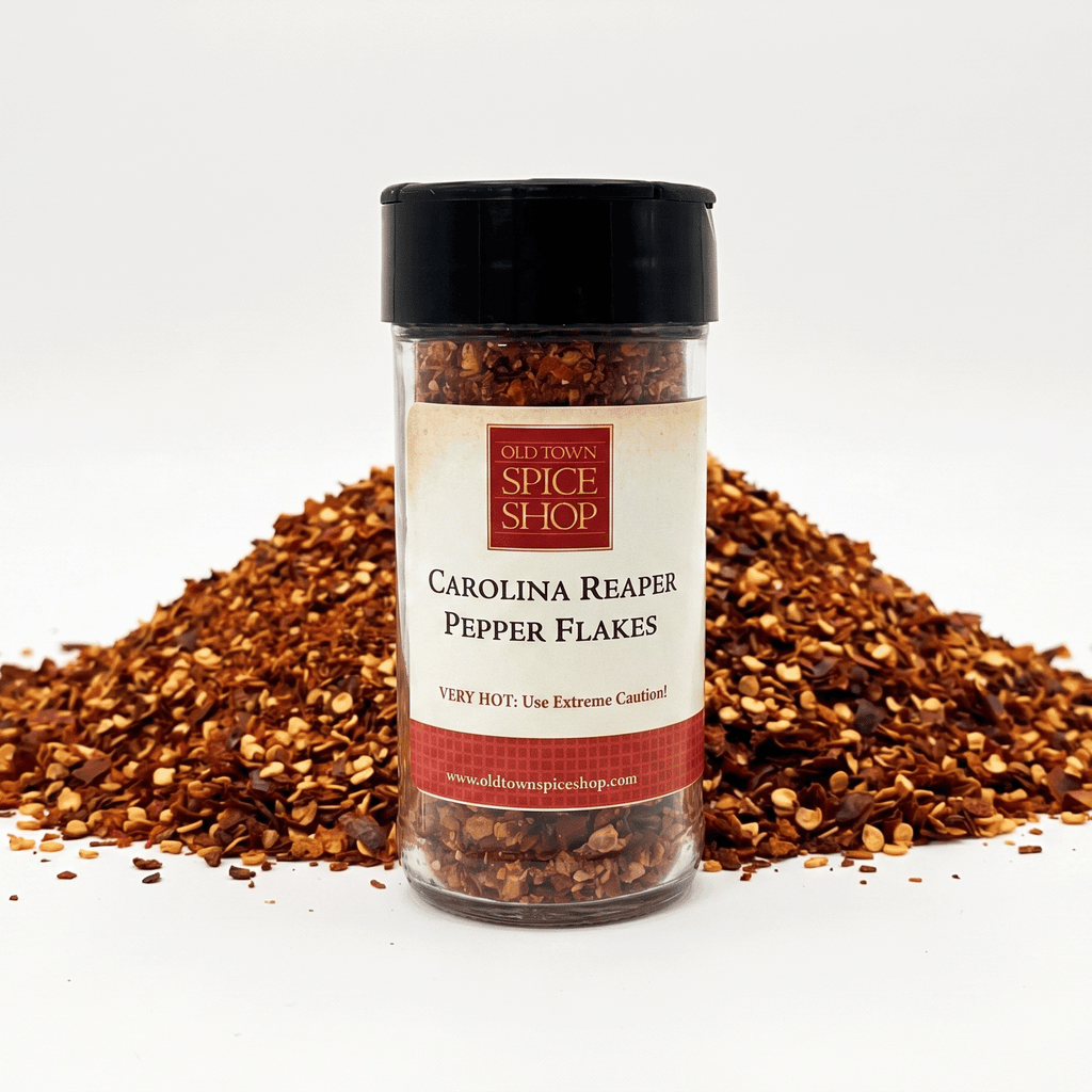 Carolina Reaper Chili Flakes, Crushed