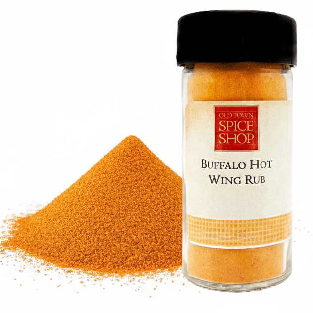 Jar of Old Town Spice Shop Buffalo Hot Wing Rub  