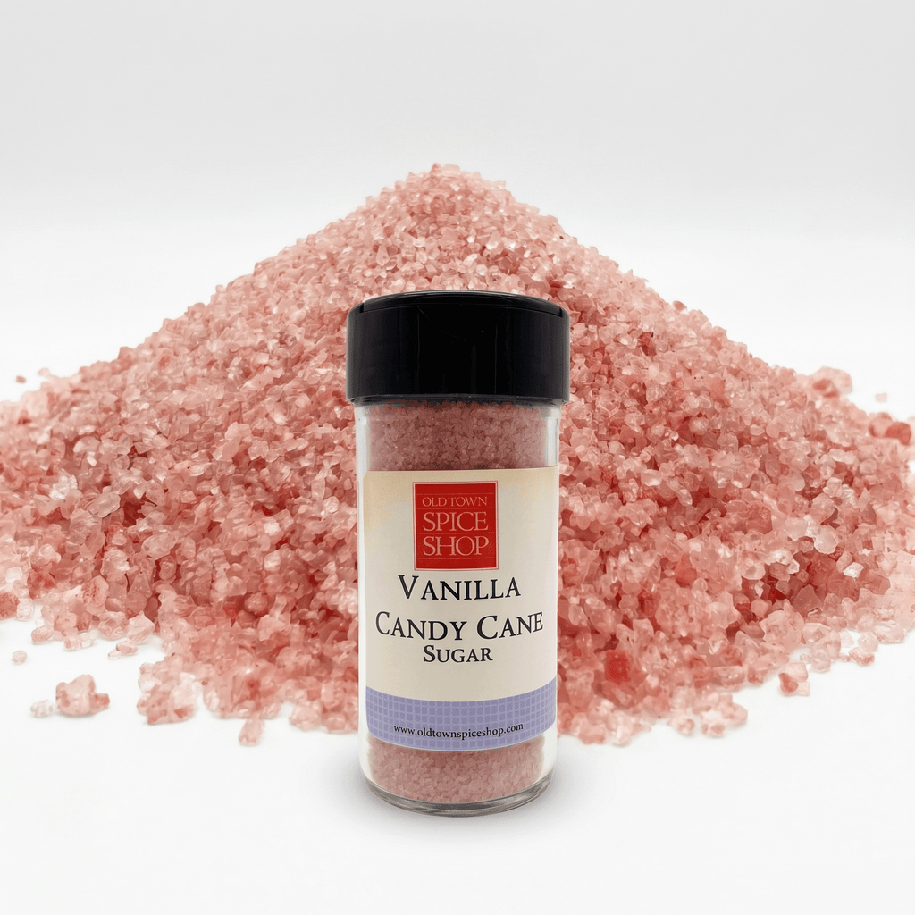 Candy Cane Vanilla Sugar