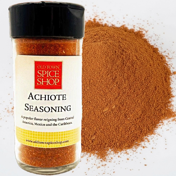 Jar of Old Town Spice Shop Achiote Seasoning 