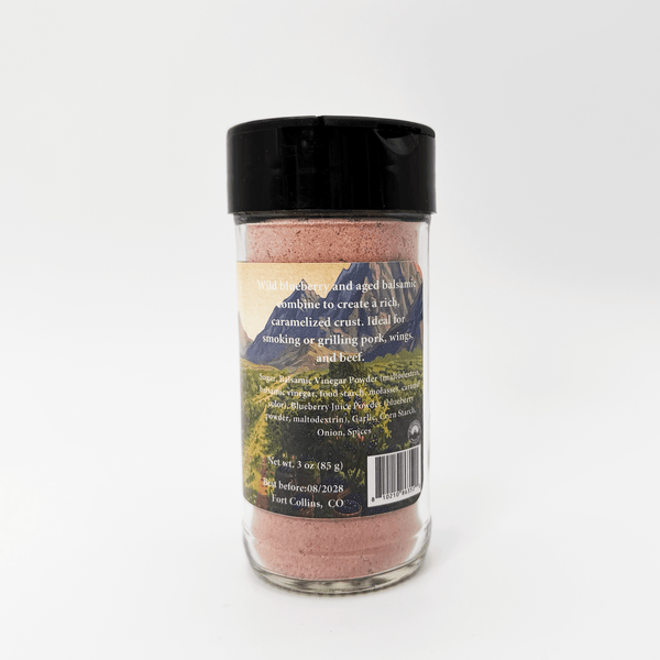 Back Forty Blueberry Balsamic Rub
