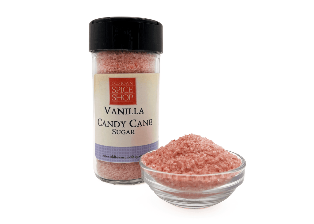 Candy Cane Vanilla Sugar