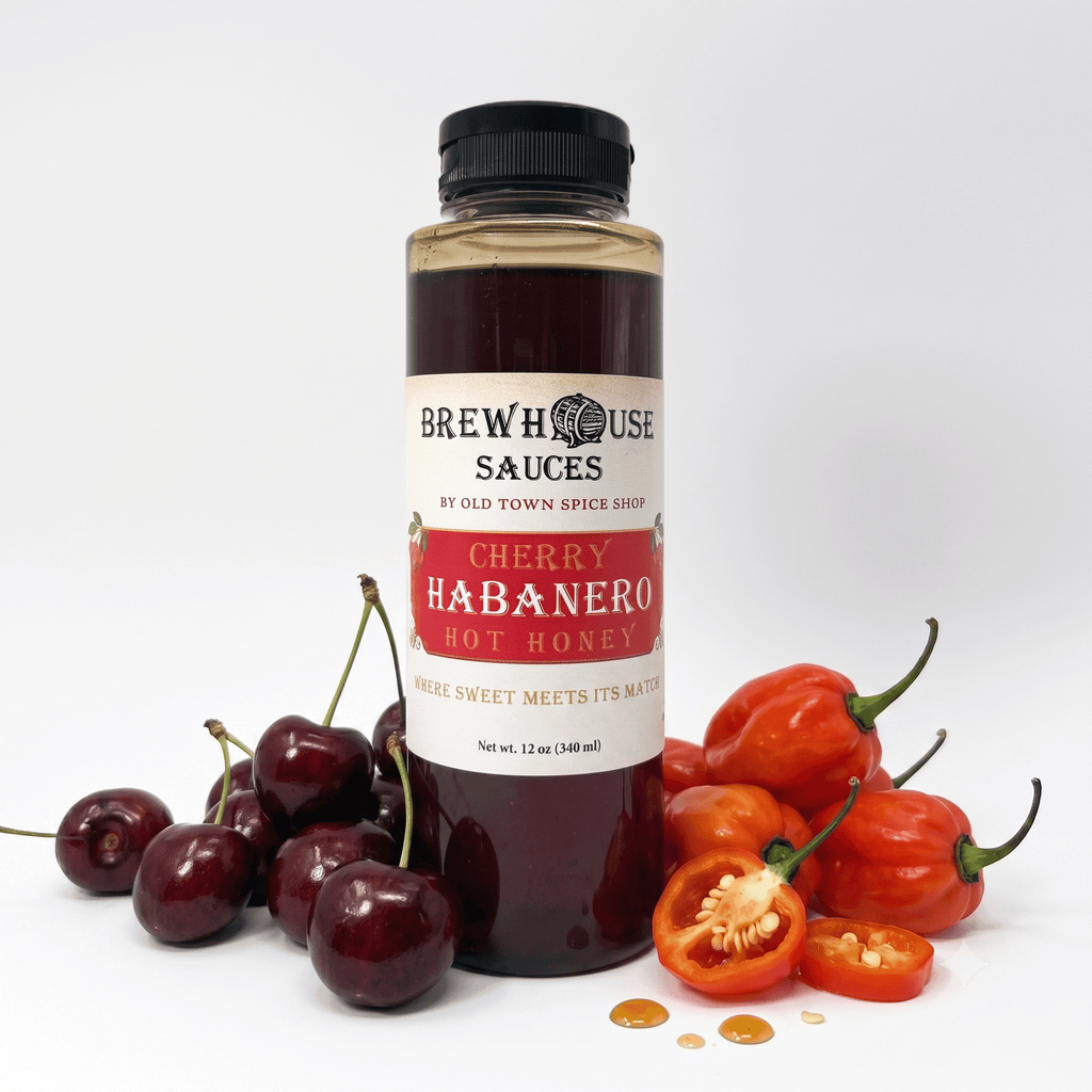 Cherry Habanero Hot Honey, Spicy Honey