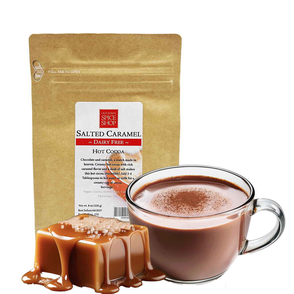 Dairy-Free Salted Caramel Hot Cocoa