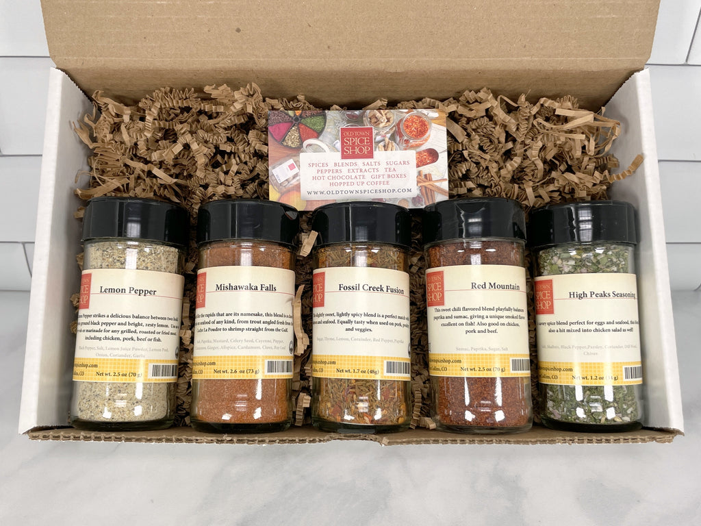 Catch of the Day Fish and Seafood Seasonings Gift Box