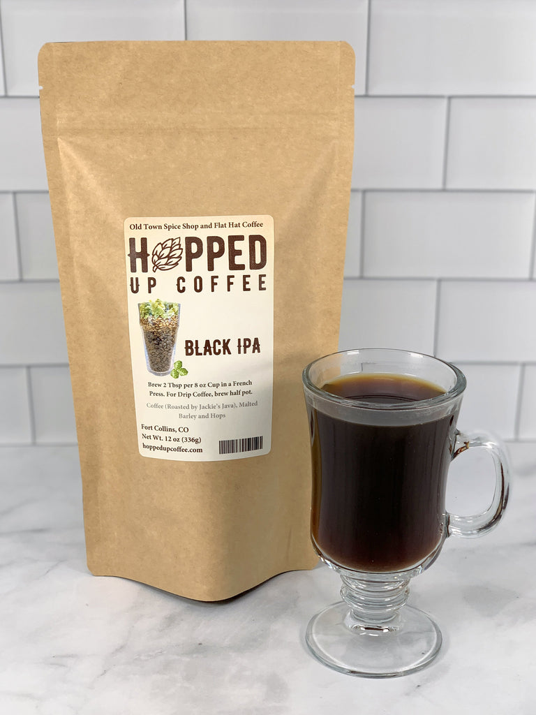 Black IPA Coffee - Hopped Up Coffee