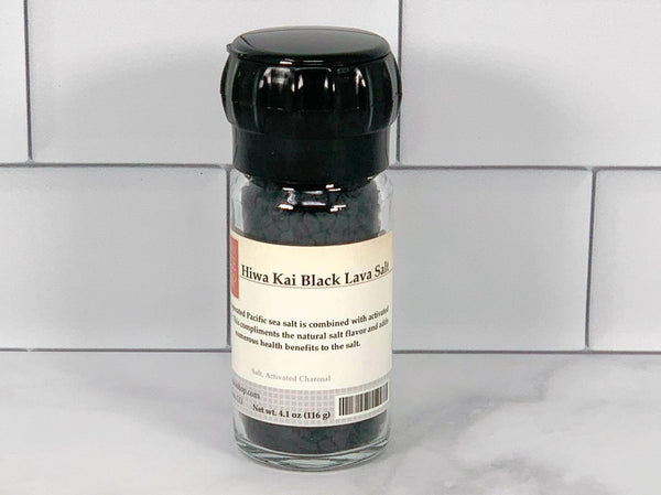 Hiwa Kai Black Hawaiian Lava Salt